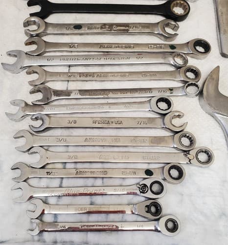 Lot of 21 Blue Point, Matco & more Assorted Combination Wrench Set LOT-1038 - Thumbnail 6