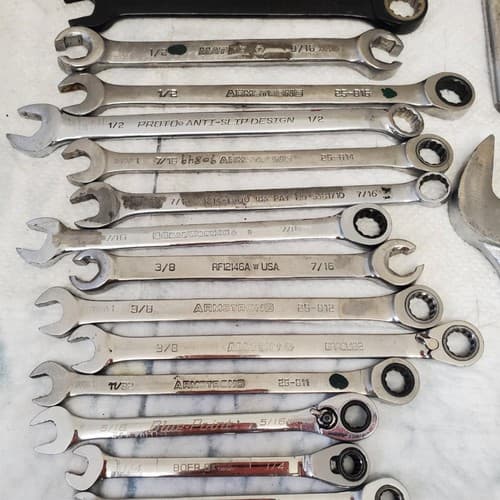 Lot of 21 Blue Point, Matco & more Assorted Combination Wrench Set LOT-1038 - Thumbnail 5