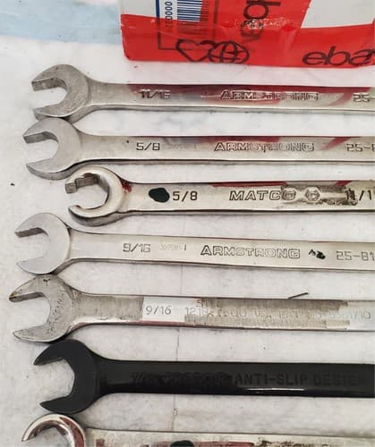 Lot of 21 Blue Point, Matco & more Assorted Combination Wrench Set LOT-1038 - Thumbnail 10