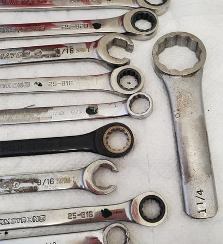 Lot of 21 Blue Point, Matco & more Assorted Combination Wrench Set LOT-1038 - Thumbnail 8
