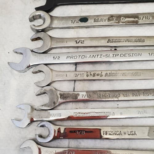 Lot of 21 Blue Point, Matco & more Assorted Combination Wrench Set LOT-1038 - Thumbnail 11