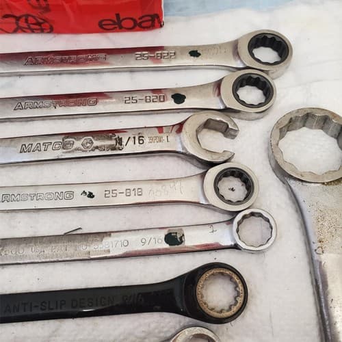 Lot of 21 Blue Point, Matco & more Assorted Combination Wrench Set LOT-1038 - Thumbnail 9