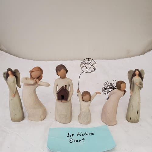 Collection of Assorted Demdaco Willow Tree Sculpted Hand-Painted figurines - Image 1