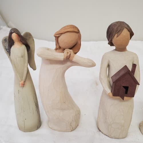 Collection of Assorted Demdaco Willow Tree Sculpted Hand-Painted figurines - Thumbnail 2