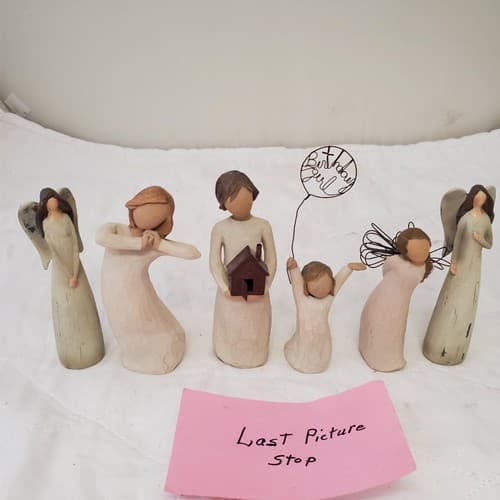 Collection of Assorted Demdaco Willow Tree Sculpted Hand-Painted figurines - Thumbnail 6