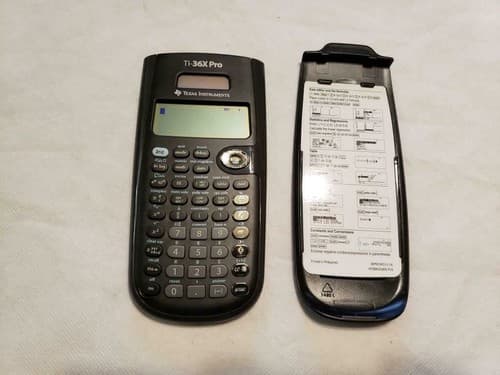 Texas Instruments TI-36X Pro Scientific Calculator Solar Handheld With Cover - Image 1