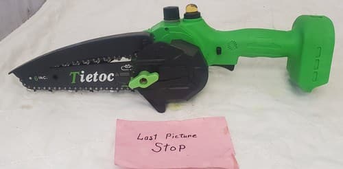 Tietoc 6-Inch Cordless Mini Chainsaw Electric Pruning Saw for Wood Cutting - Thumbnail 5