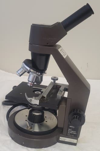 Vintage Swift Instruments Lab Microscope Monocular Optical Scope w/ Power Cord - Thumbnail 6