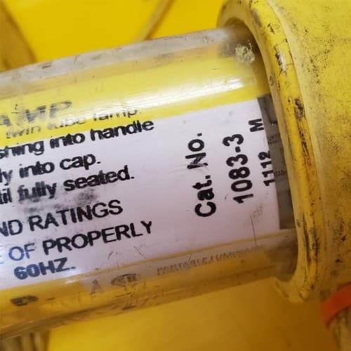 Woodhead Fluorescent Portable Handheld Work Light LOT-864 - Thumbnail 5