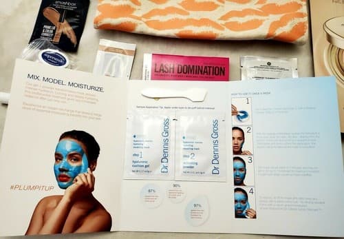 Nordstrom Beauty Cosmetic Makeup Bag and Mascara, Moisturizer, Serum Sample Set - Thumbnail 2