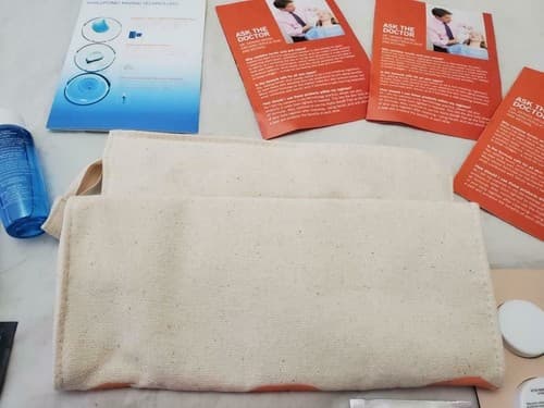 Nordstrom Beauty Cosmetic Makeup Bag and Mascara, Moisturizer, Serum Sample Set - Thumbnail 5