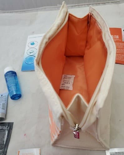 Nordstrom Beauty Cosmetic Makeup Bag and Mascara, Moisturizer, Serum Sample Set - Thumbnail 6