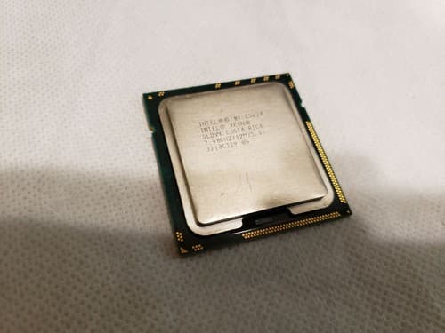 Intel Xeon SLBV4 Quad Core 2.40GHz E5620 12MB Cache LGA1366 Processor CPU - Image 1