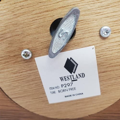 Westland Limited Edition Natures Images Zoo Animals Music Box Born Free - Thumbnail 4