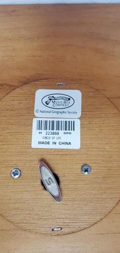 National Geographic Wildlife Collection San Francisco Music Box - Thumbnail 4