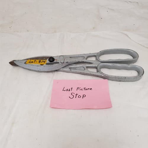 Aluminum Handle Lightweight Tin Snip LOT-814 - Thumbnail 5