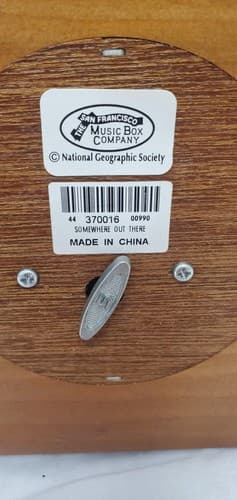 San Francisco Music Box Company Elephant Figurine National Geographic Society - Thumbnail 4