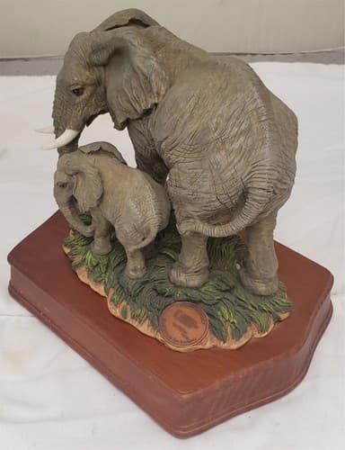 San Francisco Music Box Company Elephant Figurine National Geographic Society - Thumbnail 7