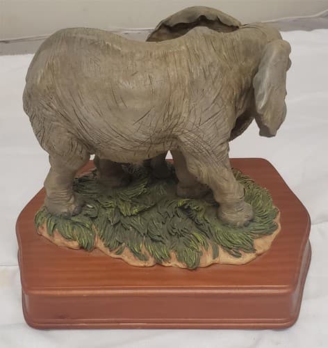 San Francisco Music Box Company Elephant Figurine National Geographic Society - Thumbnail 6