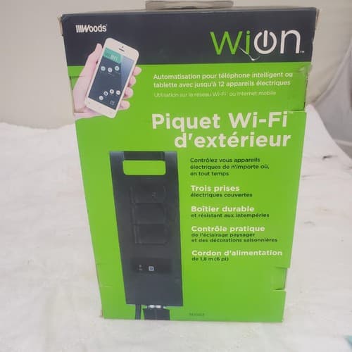 Wion 50053 Outdoor Wi-Fi Yard Stake with Smartphone or Tablet Automation - Thumbnail 4