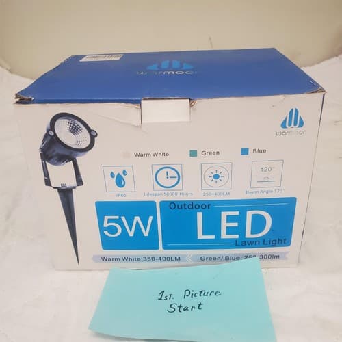 Warmoon 5W Outdoor LED Lawn Light - Image 1