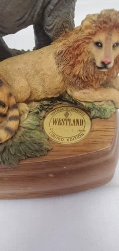 Westland Limited Edition Natures Images Zoo Animals Music Box - Thumbnail 4