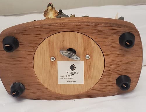 Westland Limited Edition Natures Images Zoo Animals Music Box - Thumbnail 2