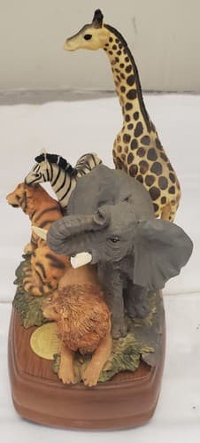 Westland Limited Edition Natures Images Zoo Animals Music Box - Thumbnail 6