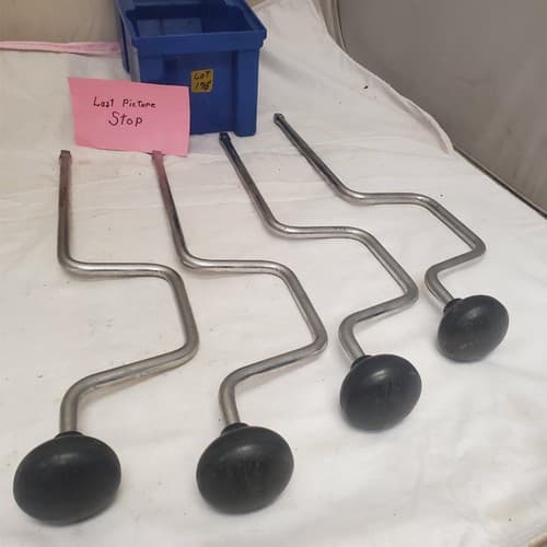 Lot of 4 Vintage Brace Drill Cranks Hand Drill Tools LOT-176 - Thumbnail 5