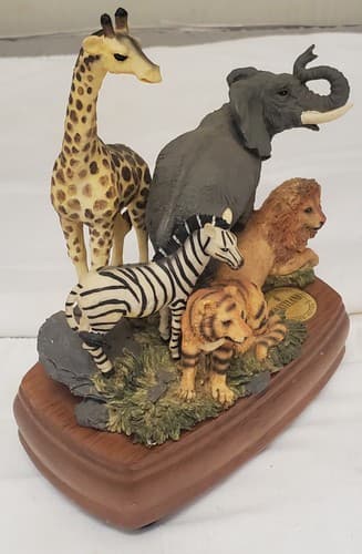 Westland Limited Edition Natures Images Zoo Animals Music Box - Thumbnail 8