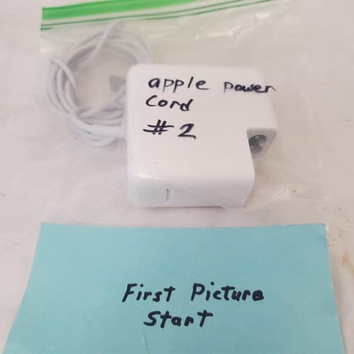 Apple Power Adapter Charger #2 - Image 1