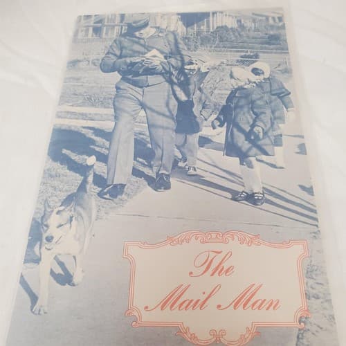 The Mail Man Booklet By Gerald Cullinan & The Admirals Farragut Us Stamp - Thumbnail 2