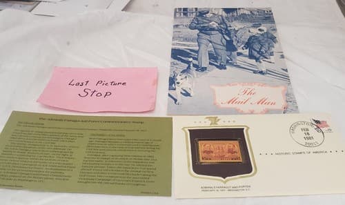 The Mail Man Booklet By Gerald Cullinan & The Admirals Farragut Us Stamp - Thumbnail 13