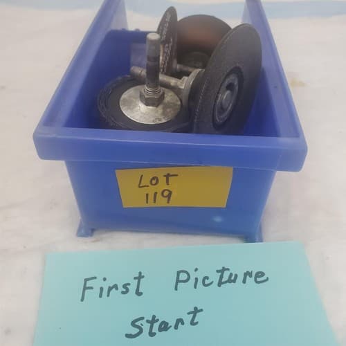 Lot of Osborn Misc. Brand Disc Brush Grinder Sander Attachments - Thumbnail 2