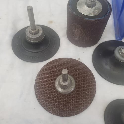Lot of Osborn Misc. Brand Disc Brush Grinder Sander Attachments - Thumbnail 5