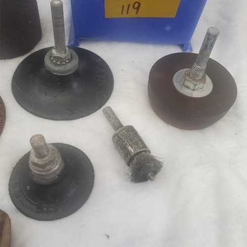 Lot of Osborn Misc. Brand Disc Brush Grinder Sander Attachments - Thumbnail 7