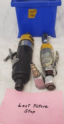 Lot of 2 Blue Point & Atlas Copco Ratchet Socket Wrench Pneumatic Tool LOT-190 - Thumbnail 13