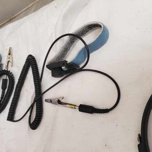 Lot of 11 piece Led Lenser Anti Static ESD Adjustable Wrist Strap Lot-970 - Thumbnail 2