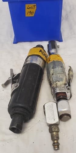 Lot of 2 Blue Point & Atlas Copco Ratchet Socket Wrench Pneumatic Tool LOT-190 - Thumbnail 12