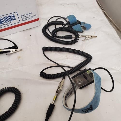 Lot of 11 piece Led Lenser Anti Static ESD Adjustable Wrist Strap Lot-970 - Thumbnail 5