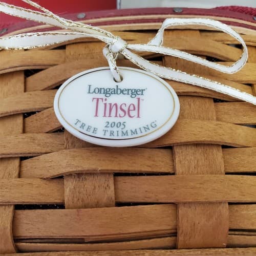Longaberger Holiday Basket Set 2003–2006 Melody Gumdrop Tinsel Berry w/ Boxes - Thumbnail 8
