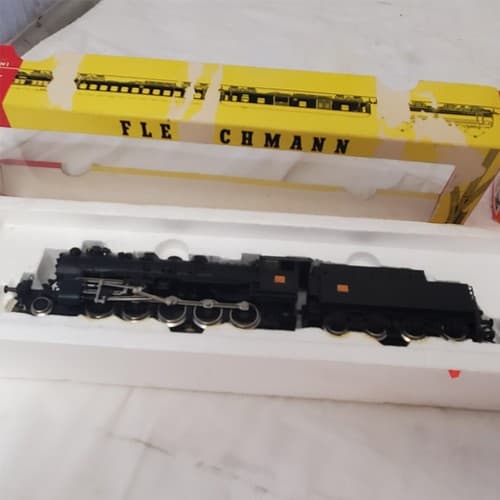 Lot of 2 Fleischmann 4160 and 4178 Toy Train Set - Thumbnail 2