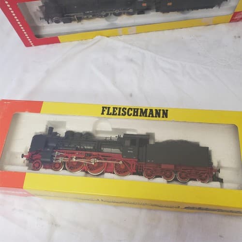 Lot of 2 Fleischmann 4160 and 4178 Toy Train Set - Thumbnail 5