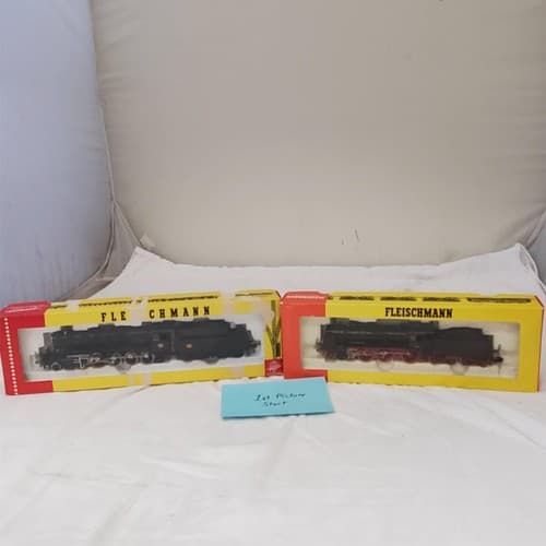 Lot of 2 Fleischmann 4160 and 4178 Toy Train Set - Image 1