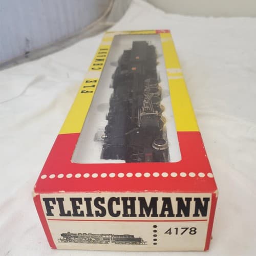 Lot of 2 Fleischmann 4160 and 4178 Toy Train Set - Thumbnail 8