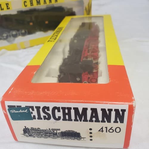 Lot of 2 Fleischmann 4160 and 4178 Toy Train Set - Thumbnail 11