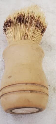 Lot of 6 Assorted Vintage Shaving Brushes & Razor - Thumbnail 9