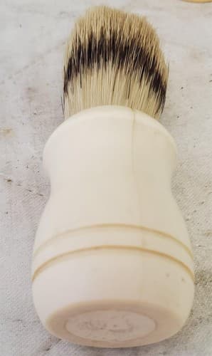 Lot of 6 Assorted Vintage Shaving Brushes & Razor - Thumbnail 13