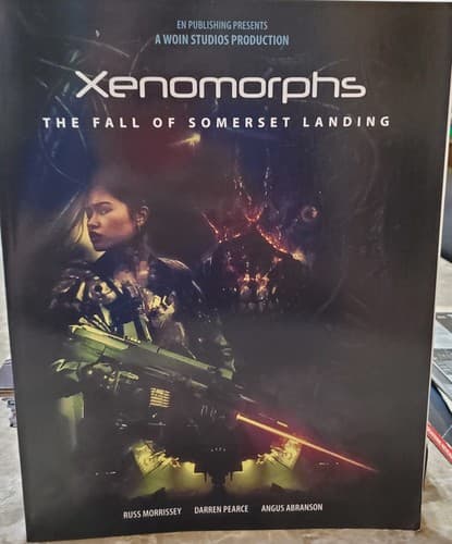 Dreadball Xtreme Mantic & Xenomorphis The Fall of Somerset Landing Game Books - Image 1