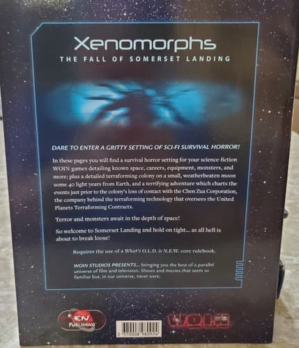 Dreadball Xtreme Mantic & Xenomorphis The Fall of Somerset Landing Game Books - Thumbnail 2